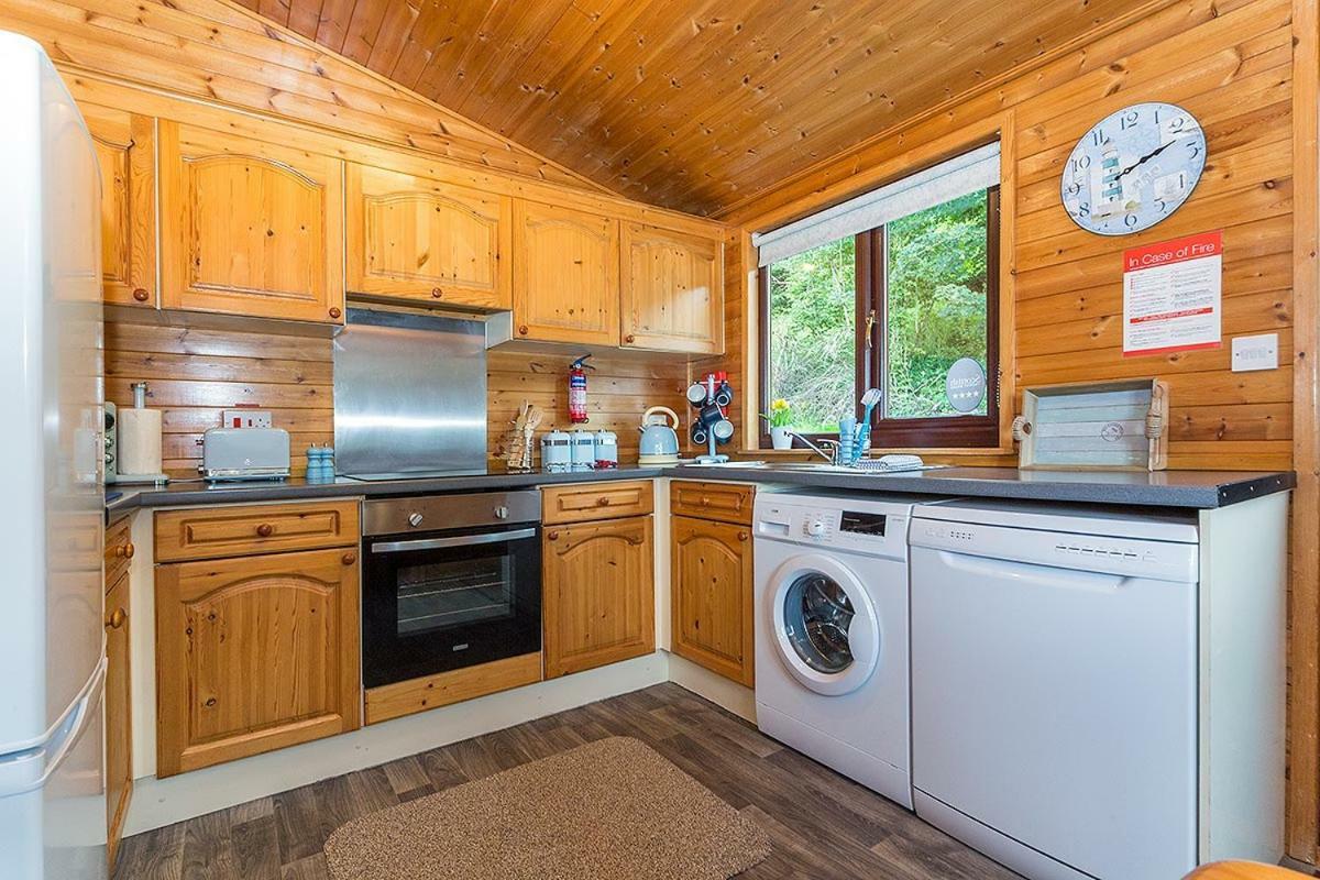Lunga House Beach Lodges Craobh Haven Exteriör bild