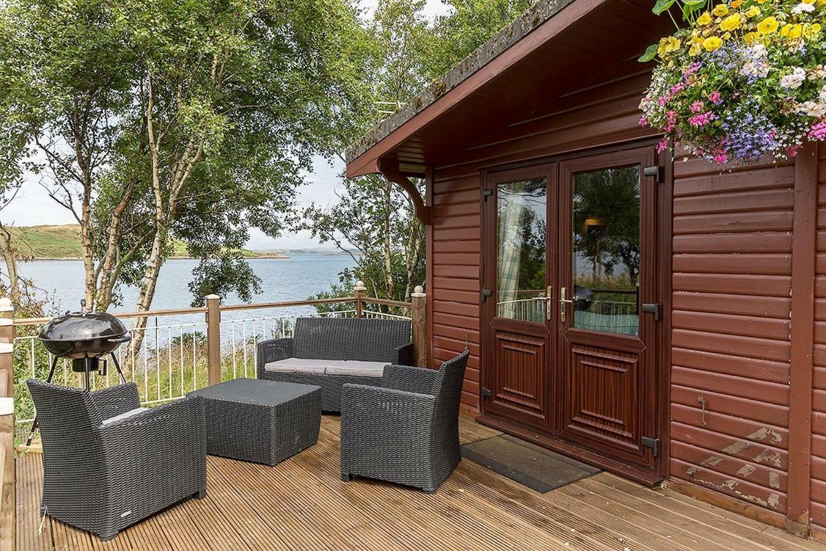 Lunga House Beach Lodges Craobh Haven Exteriör bild